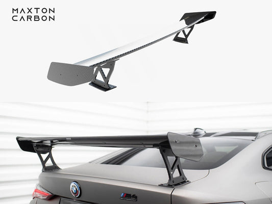 Maxton Design Carbon Spoiler With External Brackets Uprights BMW M4 G82 / G82 Facelift / M440i / 4 M-Pack G22 / G22 Facelift