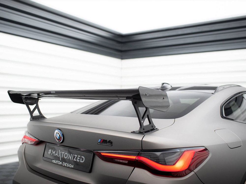 Maxton Design Carbon Spoiler With External Brackets Uprights BMW M4 G82 / G82 Facelift / M440i / 4 M-Pack G22 / G22 Facelift