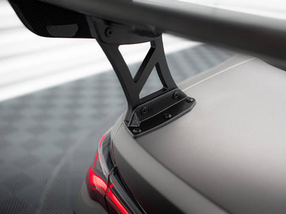 Maxton Design Carbon Spoiler With External Brackets Uprights BMW M4 G82 / G82 Facelift / M440i / 4 M-Pack G22 / G22 Facelift