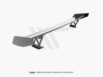 Maxton Design Carbon Spoiler With External Brackets Uprights BMW M4 G82 / G82 Facelift / M440i / 4 M-Pack G22 / G22 Facelift