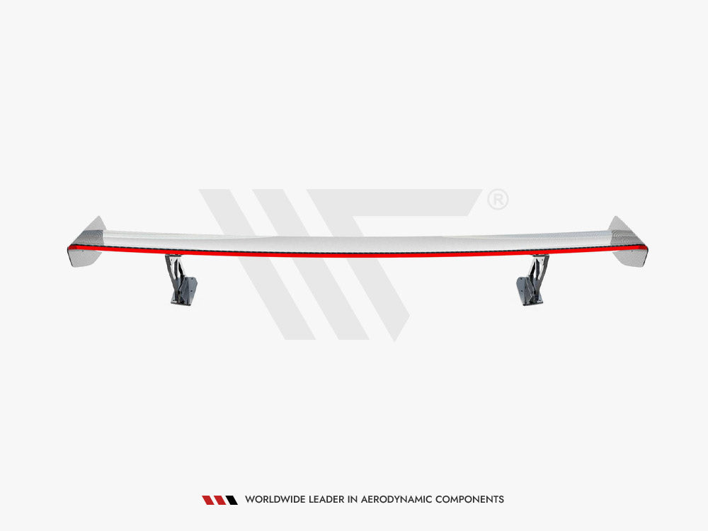 Maxton Design Carbon Spoiler With External Brackets Uprights + LED BMW M4 G82 / G82 Facelift / M440i / 4 M-Pack G22 / G22 Facelift