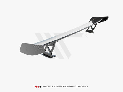 Maxton Design Carbon Spoiler With External Brackets Uprights + LED BMW M4 G82 / G82 Facelift / M440i / 4 M-Pack G22 / G22 Facelift