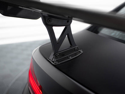 Maxton Design Carbon Spoiler With Internal Brackets Uprights BMW M2 F87