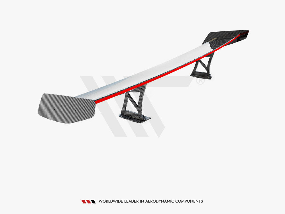 Maxton Design Carbon Spoiler With Internal Brackets Uprights + LED BMW M2 F87