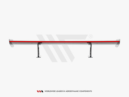 Maxton Design Carbon Spoiler With Internal Brackets Uprights + LED BMW M2 F87