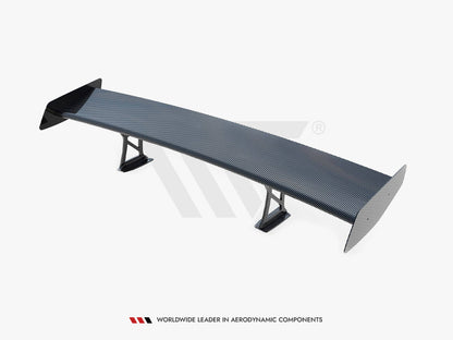 Maxton Design Carbon Spoiler With Internal Brackets Uprights + LED BMW M2 F87