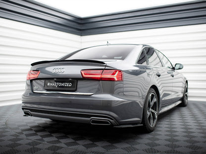 Maxton Design Spoiler CAP Audi A6 / A6 S-line C7 / C7 FL Sedan