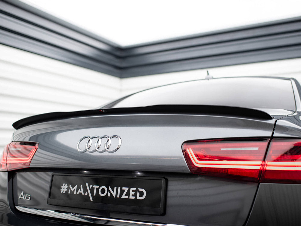 Maxton Design Spoiler CAP Audi A6 / A6 S-line C7 / C7 FL Sedan