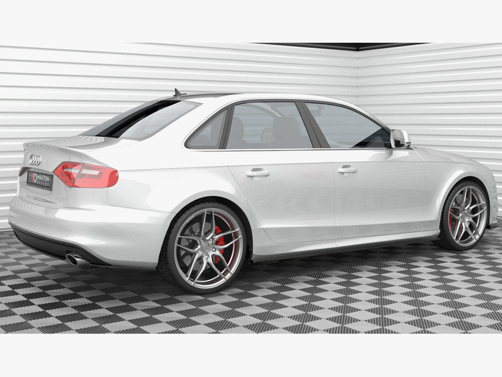 Maxton Design Central Rear Splitter Audi A4 S-Line B8 Facelift
