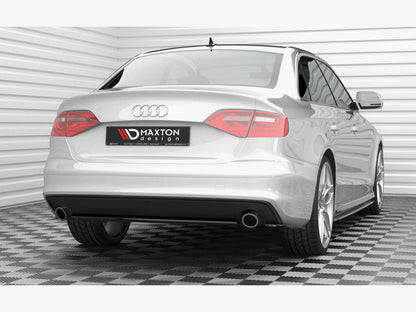 Maxton Design Central Rear Splitter Audi A4 S-Line B8 Facelift