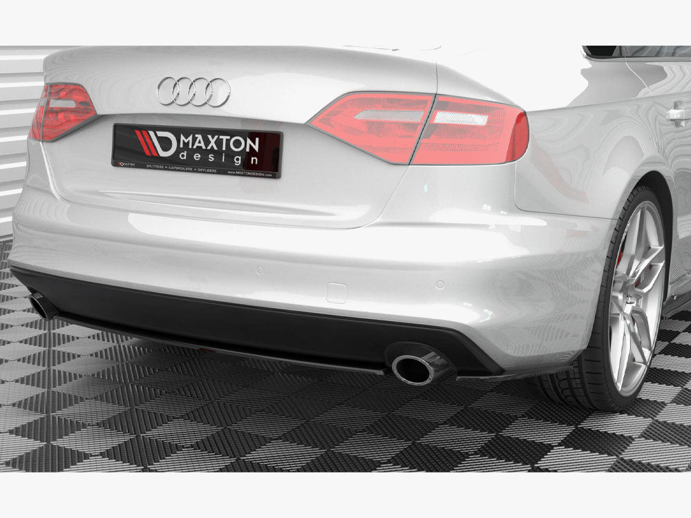 Maxton Design Central Rear Splitter Audi A4 S-Line B8 Facelift