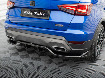 Maxton Design Rear Splitter (Vertical Bars) Seat Arona FR Mk1 Facelift