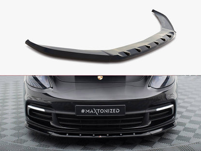 Maxton Design Front Splitter V.1 Porsche Panamera E-Hybrid / Panamera 4S 971