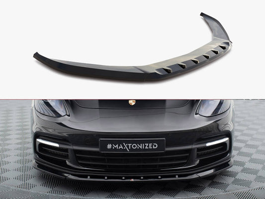 Maxton Design Front Splitter V.1 Porsche Panamera E-Hybrid / Panamera 4S 971