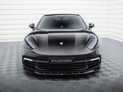 Maxton Design Front Splitter V.1 Porsche Panamera E-Hybrid / Panamera 4S 971