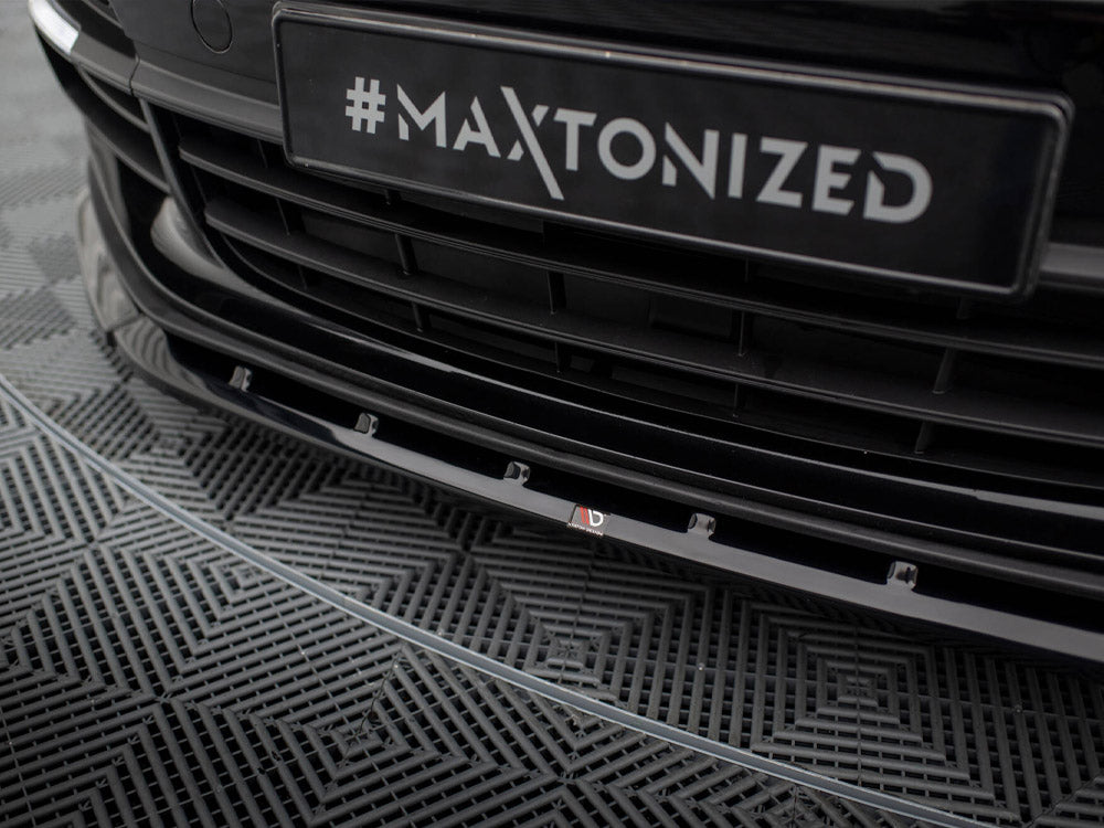 Maxton Design Front Splitter V.1 Porsche Panamera E-Hybrid / Panamera 4S 971