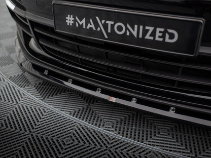 Maxton Design Front Splitter V.1 Porsche Panamera E-Hybrid / Panamera 4S 971