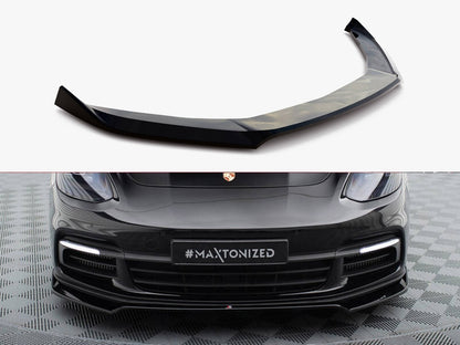 Maxton Design Front Splitter V.2 Porsche Panamera E-Hybrid / Panamera 4S 971