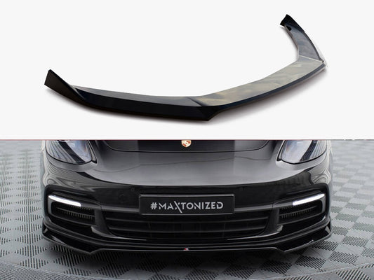 Maxton Design Front Splitter V.2 Porsche Panamera E-Hybrid / Panamera 4S 971