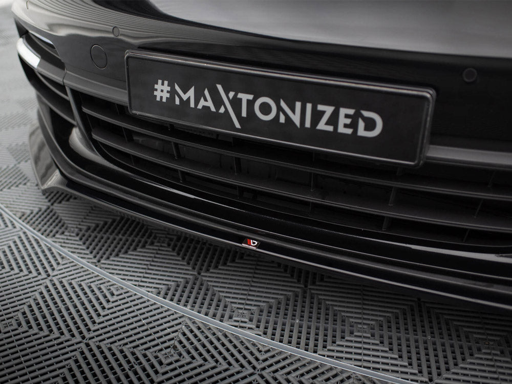 Maxton Design Front Splitter V.2 Porsche Panamera E-Hybrid / Panamera 4S 971