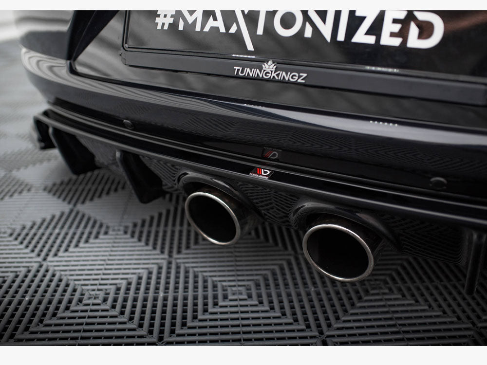 Maxton Design Rear Valance V.2 Volkswagen Scirocco Mk3 (R32 Exhaust)