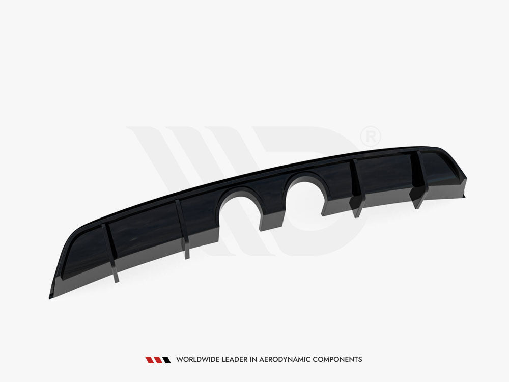 Maxton Design Rear Valance V.2 Volkswagen Scirocco Mk3 (R32 Exhaust)