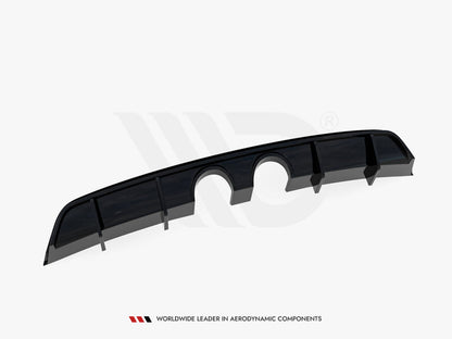 Maxton Design Rear Valance V.2 Volkswagen Scirocco Mk3 (R32 Exhaust)
