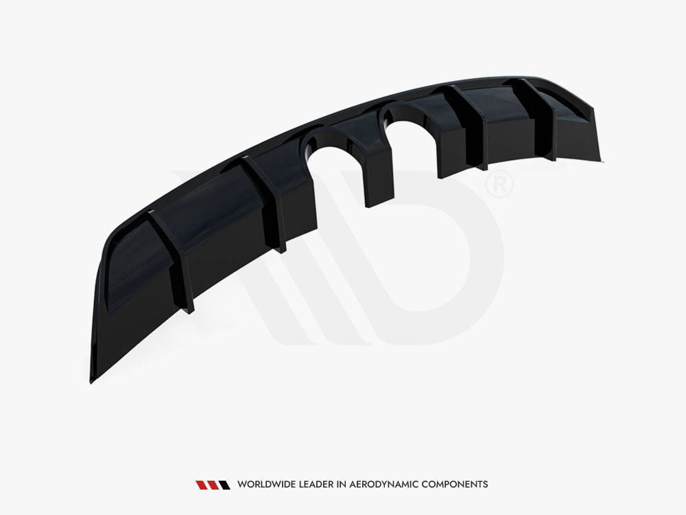 Maxton Design Rear Valance V.2 Volkswagen Scirocco Mk3 (R32 Exhaust)