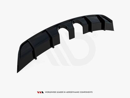 Maxton Design Rear Valance V.2 Volkswagen Scirocco Mk3 (R32 Exhaust)