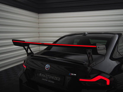 Maxton Design Carbon Fiber Spoiler + LED Light BMW M2 G87 / M240i / 2 M-Pack / 2 Standard G42
