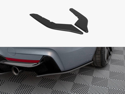 Maxton Design Street Pro Rear Side Splitters BMW 435i Coupe M-Pack F32