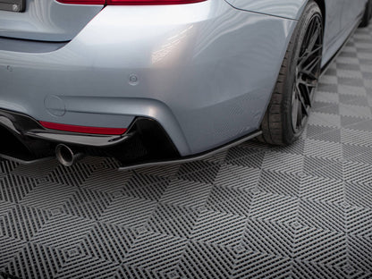 Maxton Design Street Pro Rear Side Splitters BMW 435i Coupe M-Pack F32