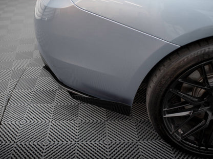 Maxton Design Street Pro Rear Side Splitters + Flaps BMW 435i Coupe M-Pack F32