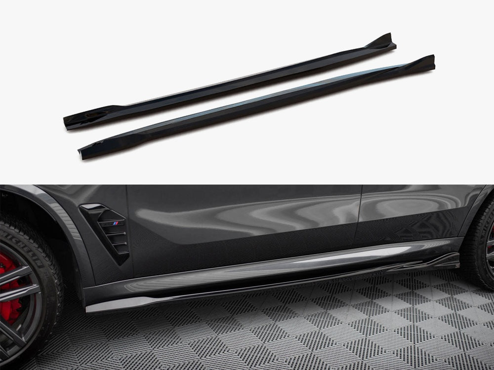 Maxton Design Side Skirts Diffusers BMW X5 M F95 Facelift