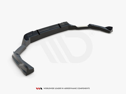 Maxton Design Central Rear Splitter (Vertical Bars) BMW X5 M F95 Facelift