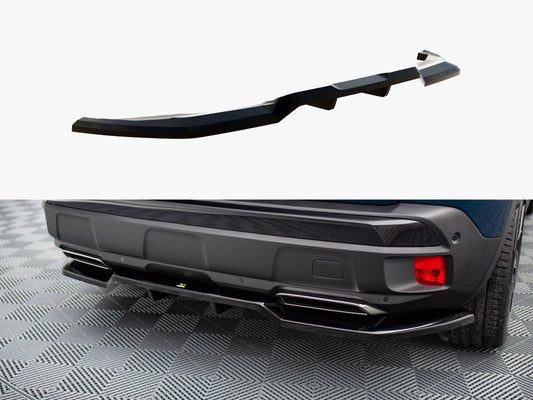 Maxton Design Rear Splitter (Vertical Bars) Peugeot 3008 GT-Line Mk2 Facelift