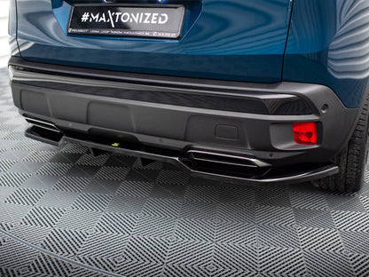 Maxton Design Rear Splitter (Vertical Bars) Peugeot 3008 GT-Line Mk2 Facelift