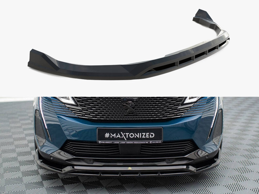 Maxton Design Front Splitter Peugeot 3008 GT-Line Mk2 Facelift