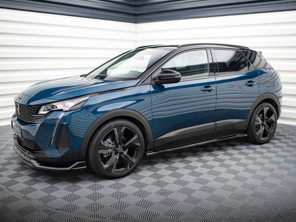 Maxton Design Side Skirts Diffusers Peugeot 3008 GT-Line Mk2 Facelift