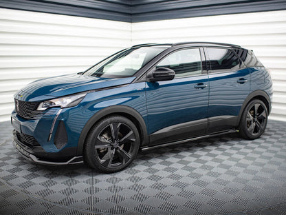 Maxton Design Side Skirts Diffusers Peugeot 3008 GT-Line Mk2 Facelift