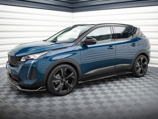 Maxton Design Side Skirts Diffusers Peugeot 3008 GT-Line Mk2 Facelift