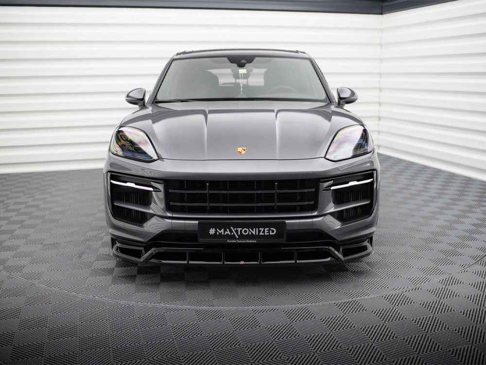Maxton Design Front Splitter Porsche Cayenne Cayenne SUV / Coupe Mk3 Facelift