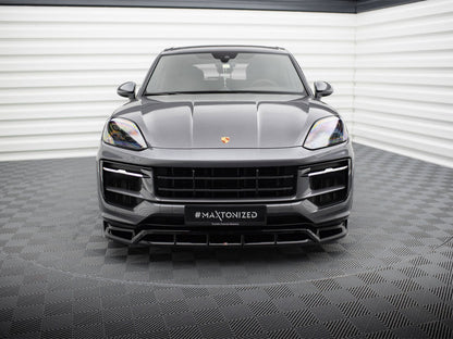 Maxton Design Front Splitter Porsche Cayenne Cayenne SUV / Coupe Mk3 Facelift