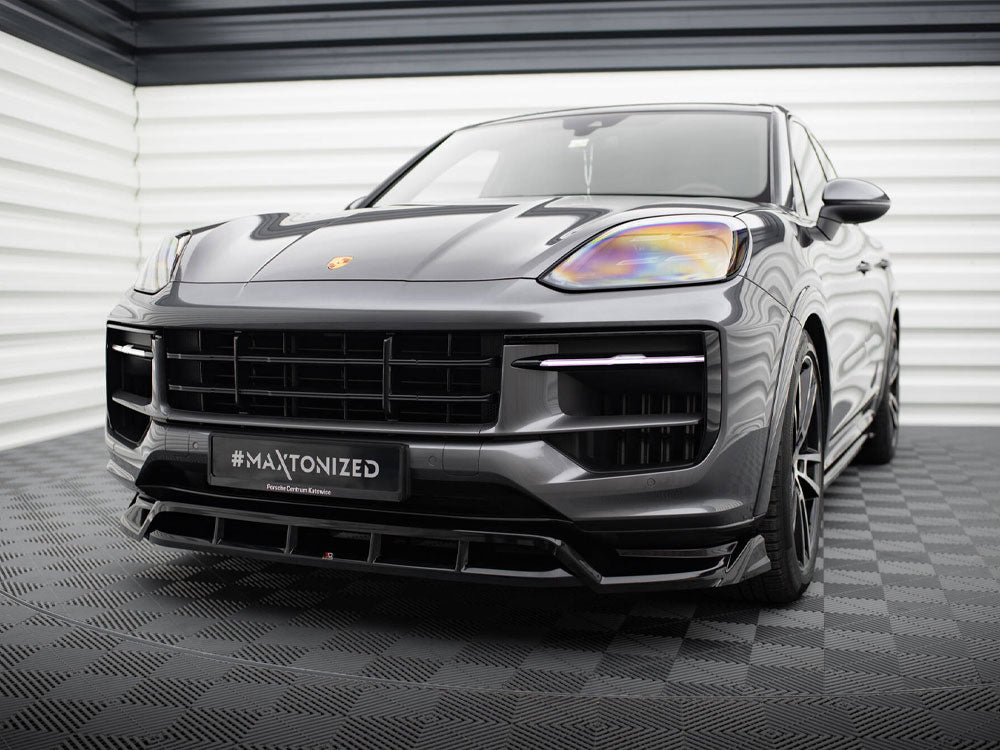 Maxton Design Front Splitter Porsche Cayenne Cayenne SUV / Coupe Mk3 Facelift