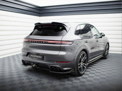 Maxton Design Rear Splitter Porsche Cayenne SUV / Coupe Mk3 Facelift