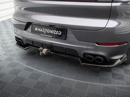 Maxton Design Rear Splitter Porsche Cayenne SUV / Coupe Mk3 Facelift