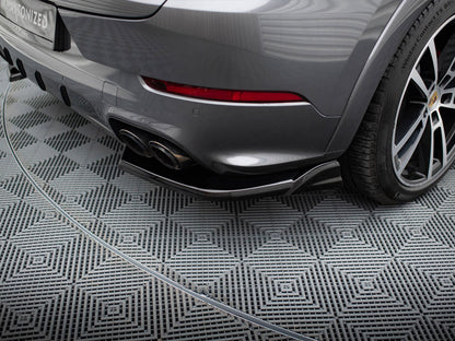 Maxton Design Rear Splitter Porsche Cayenne SUV / Coupe Mk3 Facelift