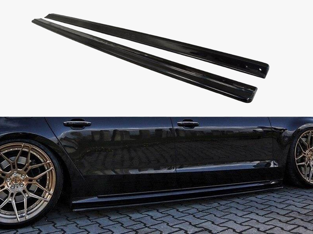 Maxton Design Side Skirts Diffusers Audi S8 D4 FL