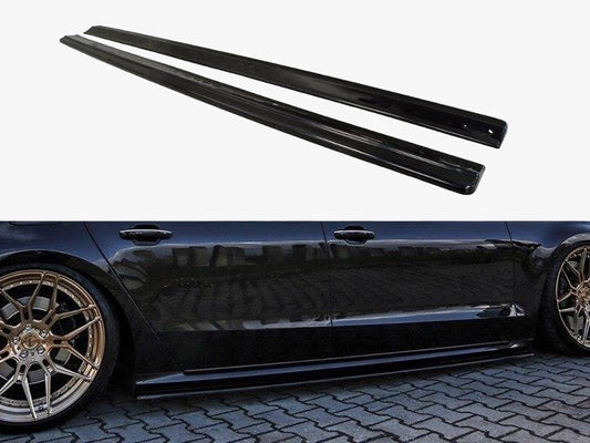 Maxton Design Side Skirts Diffusers Audi S8 D4 FL
