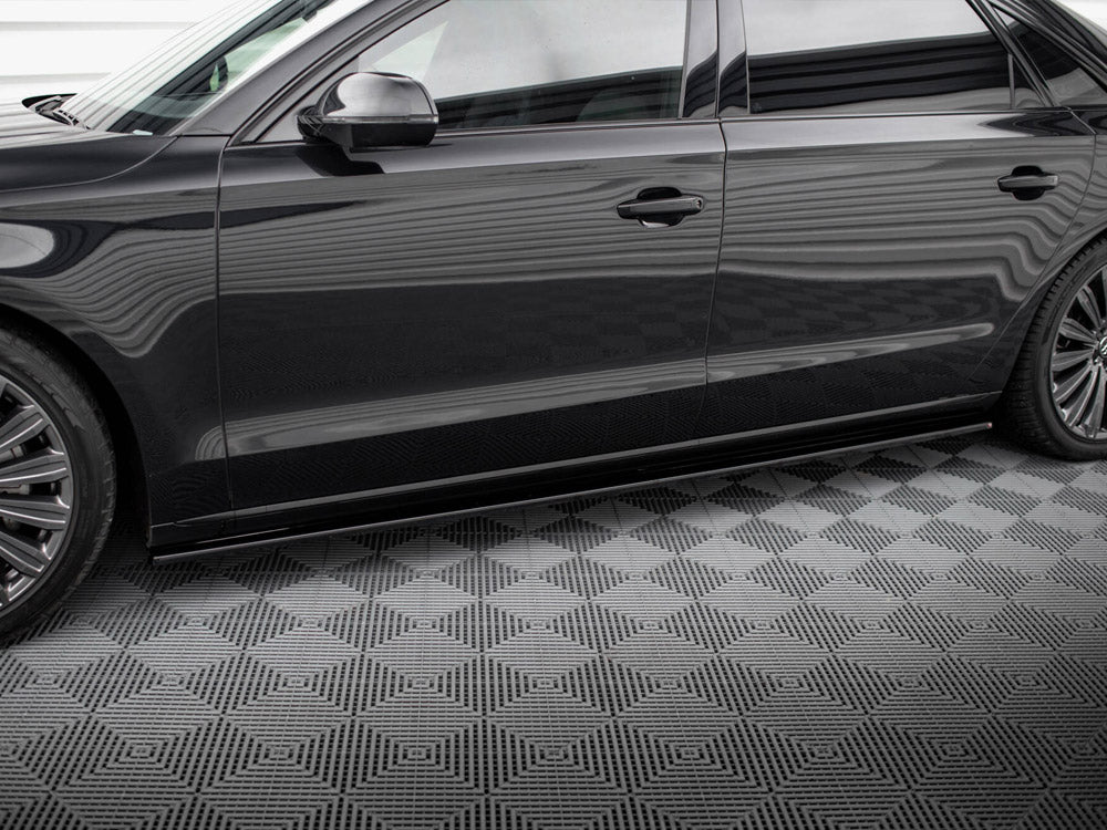 Maxton Design Side Skirts Diffusers Audi A8 Long D4